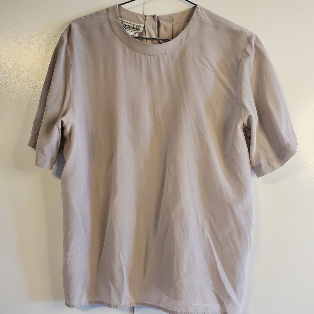 Christie & Jill blouse silk